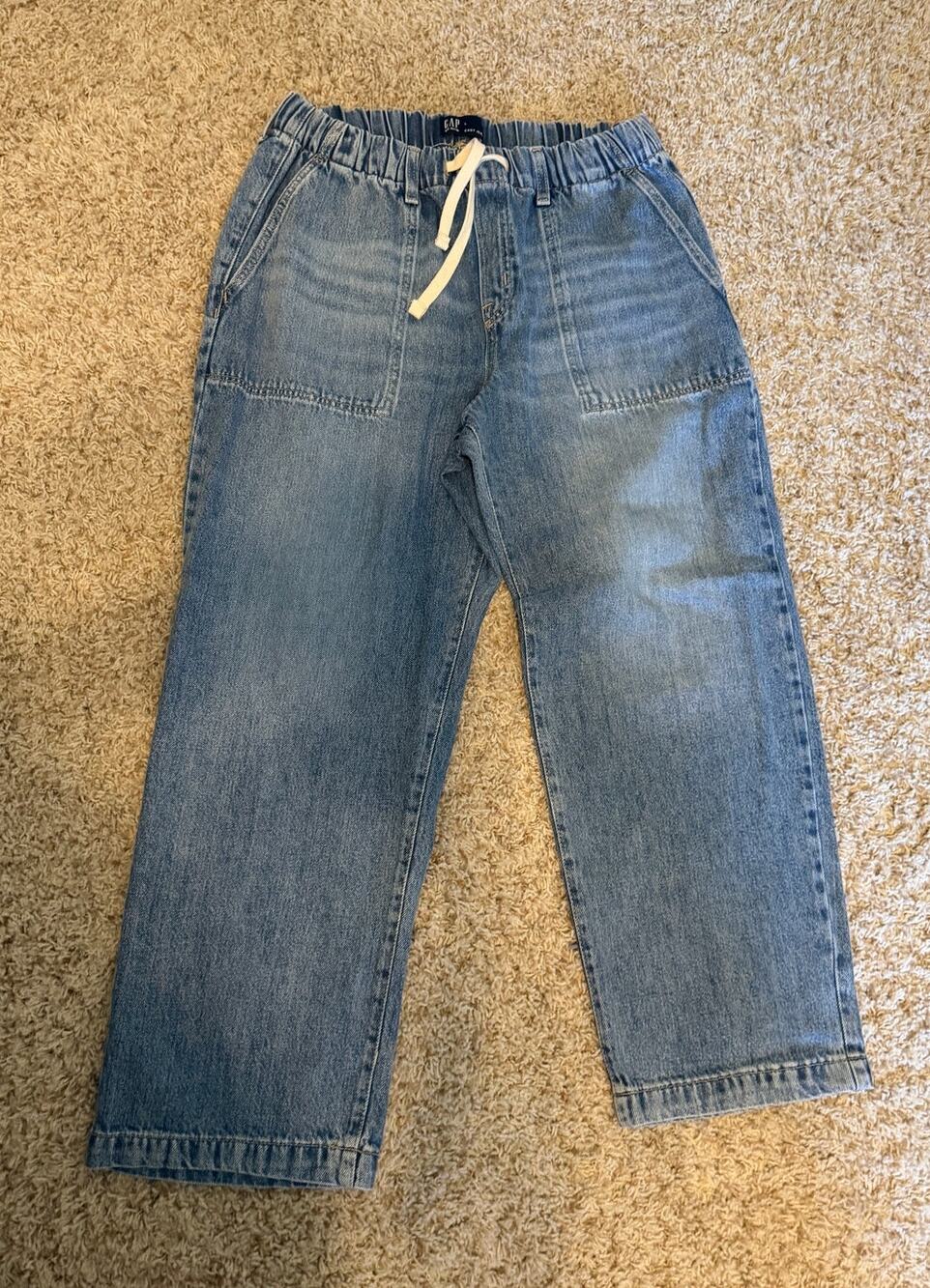 GAP High Rise Easy Wide-Leg Jeans Large